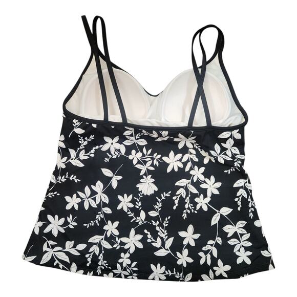 Miraclesuit Swim Tankini Top 12 Beach Vacation Resortwear Poolside Slimming - Picture 2 of 6